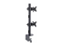 StarTech.com Desk Mount For 2x Vertically Stacked Monitors, Dual 49", TAA kit de montage - Angle gauche