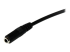 StarTech.com Câble d'extension de casque TRRS 4 positions 3,5 mm de 2 m - M/F - Angle droit