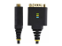 StarTech.com 1ft (30cm) USB to Serial Adapter Cable, COM Retention, RS232 - Multi-angles