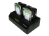 StarTech.com Duplicateur autonome 1 vers 3 pour disques durs SATA - Angle droit