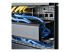 StarTech.com Panneau / Goulotte de gestion de câbles horizontal 1U pour rack de serveur - Gros plan