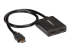 StarTech.com Répartiteur vidéo HDMI 4K à 2 ports - Angle droit