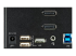 StarTech.com Commutateur KVM DisplayPort 2 Ports pour 3 Moniteurs - Gros plan