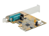 StarTech.com Carte Série PCI Express, Carte d'Extension PCIe à RS232/DB9 - Angle droit