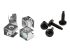 StarTech.com Vis et écrous clip 10-32 pour rack serveur - Front