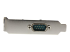 StarTech.com Carte PCI Express à Faible Encombrement avec 1 Port Série RS232 - Côté gauche