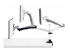 StarTech.com Monitor Desk Mount, VESA 75x75/100x100, 27/30-inch Screens kit de montage - Multi-angles