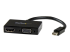 StarTech.com Adaptateur audio / vidéo de voyage - Angle droit