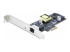 StarTech.com Carte Réseau PoE 2.5Gbps à 1 Port, I225-V, 802.3af/at PoE+ - Angle gauche