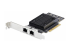 StarTech.com - adaptateur réseau - Angle gauche
