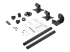 StarTech.com Support de bureau vertical pour deux écrans VESA jusqu'à 27" kit de montage - Angle droit