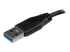 StarTech.com Câble SuperSpeed USB 3.0 slim et court A vers Micro B de 15 cm - Gros plan