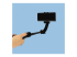 Akashi 3 in 1 stabilisateur à main motorisé/bâton de selfie/trépied - Angle droit