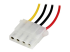 StarTech.com Câble d'Extension Alimentation Molex LP4 30 cm - Angle droit