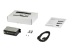 StarTech.com Multiprise USB 2.0 industrielle à 7 ports avec protection électrostatique (ESD) 15 kV (HB20A7AME) - Angle droit