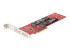 StarTech.com Adaptateur PCIe M.2 - Angle gauche