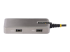 StarTech.com USB-C Multiport Adapter, 4K 60Hz HDMI, HDR, 3-Port USB Hub, 100W Power Delivery Pass-Through, USB Type C Mini Docking Station, Certified Works with Chromebook - Gros plan