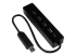 StarTech.com Hub USB 3.0 4 ports - Angle droit