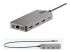 StarTech.com Adaptateur USB-C Triple Écrans Multiport, HDMI/DP, Hub USB - Multi-angles