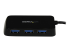 StarTech.com Hub USB 3.0 à 4 ports avec câble intégré - Front