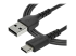 StarTech.com Câble de Chargement 2m USB A vers USB C - Angle droit