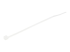 StarTech.com 10cm(4") Cable Ties, 2mm(1/16") wide, 22mm(7/8") Bundle Diameter, 8kg(18lb) Tensile Strength, Nylon Self Locking Zip Ties with Curved Tip, 94V-2/UL Listed, 100 Pack, White - Retour