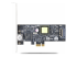 StarTech.com Carte Réseau PoE 2.5Gbps à 1 Port, I225-V, 802.3af/at PoE+ - Front