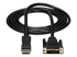 StarTech.com Câble Adapteur DisplayPort™ vers DVI de 1,8m - Front