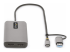 StarTech.com Adaptateur Multiport USB-C et USB-A, Double HDMI (4K/1080p) - Côté gauche