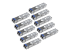 StarTech.com Paquet de 10 modules de transceiver SFP à fibre optique Gigabit - Angle gauche