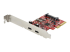 StarTech.com Carte PCI Express USB 3.1 à 2 ports USB-C - Angle droit