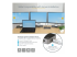 StarTech.com Station d'Accueil Triple Moniteur USB-C, 4K, 5xUSB, 100W PD - Multi-angles