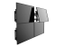 StarTech.com Support mural en acier robuste pour écran de 45" à 70" - Angle gauche