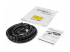 StarTech.com Gaine spirale range-câble en noir - Front