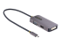 StarTech.com Adaptateur USB C vers HDMI VGA - Angle gauche