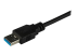 StarTech.com Câble adaptateur USB 3.0 vers SATA III pour HDD/SSD SATA 2,5" avec UASP - Gros plan