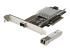StarTech.com Carte réseau PCI Express à 1 port fibre optique 10 Gigabit Ethernet SFP+ ouvert - Angle droit