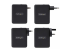 StarTech.com 140W USB-C Wall Charger, USB-C/USB-A, PD GaN Power Adapter adaptateur secteur - Côté droit