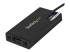 StarTech.com Adaptateur USB 3.0 vers HDMI, 4K 30Hz Ultra HD, certifié DisplayLink, convertisseur d'adaptateur d'affichage USB Type-A vers HDMI pour moniteur, vidéo externe et carte graphique, Mac et Windows - Angle gauche