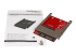 StarTech.com Adaptateur mSATA SSD vers SATA 2,5" - Front