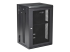 StarTech.com Armoire Réseau Murale à 4 Montants 18U avec Étagère 1U, Armoire Serveur Murale 19" à Charnières pour Équipement IT/AV/Électronique/Ordinateur, Armoire Rack Ventilée Flexible - Angle gauche