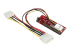 StarTech.com Adaptateur convertisseur IDE 40 pin PATA vers SATA pour DD / SSD 2.5" ou 3.5" et graveur optique 5.25" - Angle droit