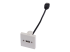Plastron 45x45 USB - plaque - Angle droit