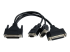StarTech.com Carte combo série/parallèle PCI Express 2S1P avec câble de dérivation - Front