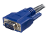 StarTech.com Cable KVM ultrafin 2 en 1 USB VGA - Gros plan