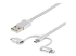 StarTech.com Câble USB multi connecteur de 1 m - Gros plan