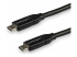 StarTech.com Câble USB-C vers USB-C avec Power Delivery 5A de 3 m - Gros plan