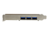 StarTech.com Carte contrôleur PCI Express à 4 ports USB 3.0 - Côté gauche