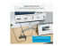 StarTech.com Adaptateur Multiport USB C HDMI 4K60Hz/Hub USB 5Gbps/100W PD - Angle gauche