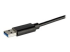 StarTech.com Adaptateur réseau USB 3.0 vers fibre optique Gigabit Ethernet avec SFP ouvert (US1GA30SFP) - Gros plan